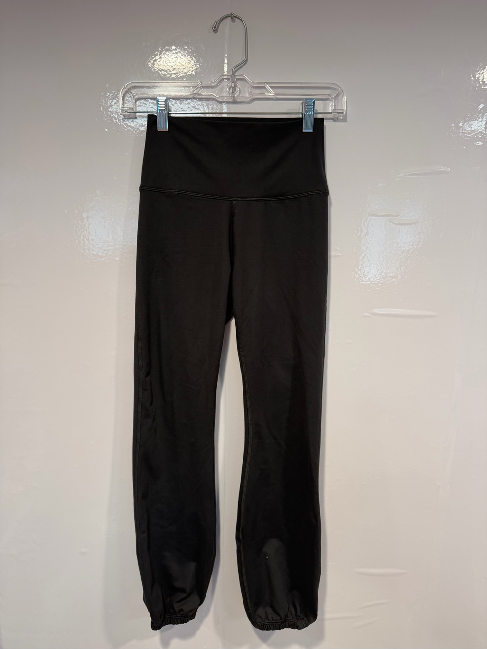 High-Rise Grey Aerie the hugger cinch Athletic Leggings with Jogger Cuffs